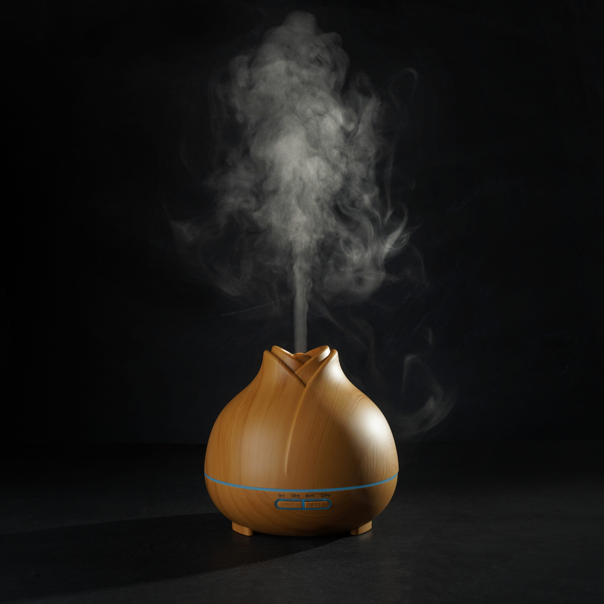 Nawilżacz powietrza Aroma Elegance Light 550 ml - dyfuzor zapachowy + gratis olejek eteryczny - obrazek 2