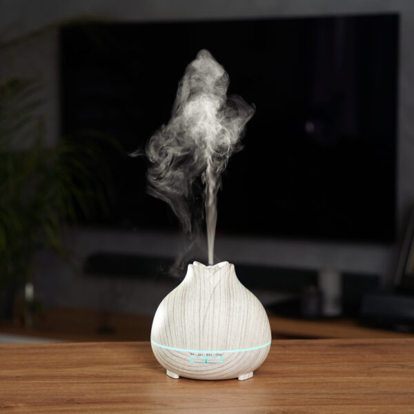 Nawilżacz powietrza Aroma Elegance White 550 ml - dyfuzor zapachowy + gratis olejek eteryczny - obrazek 3